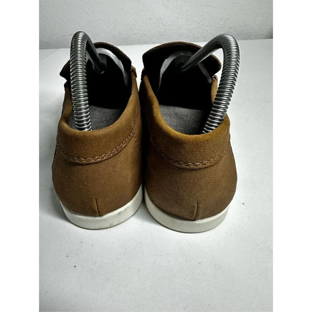 Cat & Jack Women’s Alden Faux Suede Slip-On Loafers Cognac Size 6